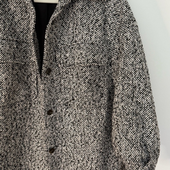 H&M Long Shacket Coat – Size Small - Picture 3 of 7